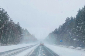 Ограничено движение грузового и пассажирского транспорта на федеральных и региональных дорогах Курганской области