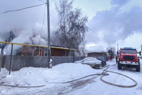 В Кургане из огня спасен мужчина