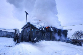 В селе Широково при пожаре погиб мужчина