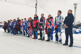 15 из 15: В Финале №3 ЛЧР по ледовому спидвею после 1 дня лидирует Никита Богданов