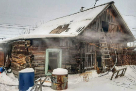 В селе Кетово при пожаре погиб хозяин дома