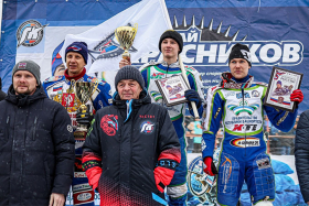 У Ивана Гаврилова первая победа на финалах Личного Чемпионата России по ледовому спидвею