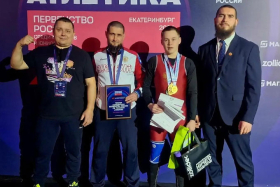 Станислав Бурнашев стал победителем Первенства России по тяжелой атлетике