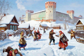 Масленичный календарь: «Разгуляй» («Широкий четверг»). Кульминация масленичных гуляний