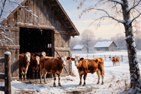 По народному календарю 19 февраля отмечается Вукол Телятник