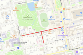 Часть улицы Октябрьская будет перекрыта на время празднования Масленицы