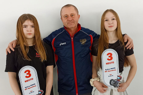 Шадринские гонщицы заняли призовые места на Кубке Башкирии по ледовому мотокроссу