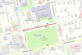 Часть улицы Ленина будет перекрыта для движения транспорта