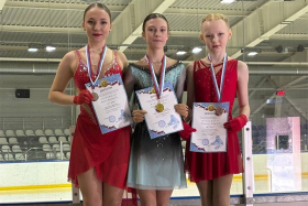 Шадринские фигуристки вернулись с медалями областных соревнований