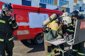 Возгорание в учебном классе: В школе №8 прошли пожарно-тактические учения