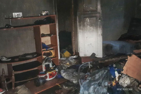 Трагедия в Петухово: на пожаре погибли двое маленьких детей