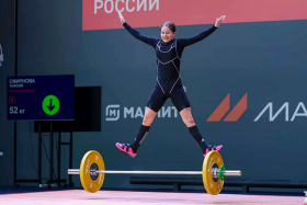 Таисия Смирнова стала призером Первенства России по тяжелой атлетике