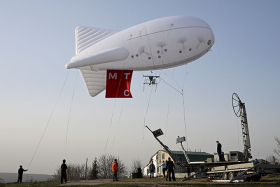 МТС расширит покрытие мобильной связи в сложной местности с помощью аэростатов