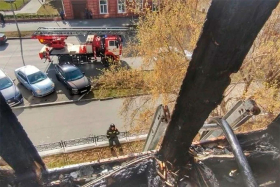 Неосторожность при курении стала причиной пожара в Кургане