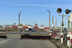 Железнодорожный переезд в Хлызово будет полностью перекрыт для проезда