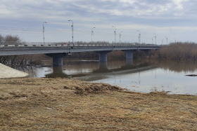 Уровень воды в реке Тобол в районе Кургана продолжает расти