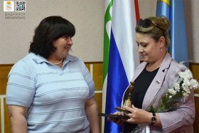 Екатерина Сафонова удостоена Знака общественного признания «ГЛАГОЛЬ ДОБРО»