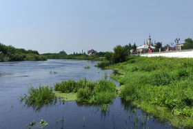 Паводок в Зауралье: уровень воды в Исети в Шадринске достиг 299 см