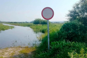В Курганской области закрыты для движения два участка автодорог из-за подтопления