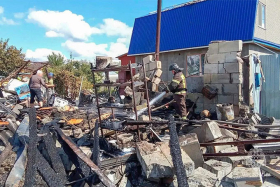 В Кургане произошел взрыв газового баллона