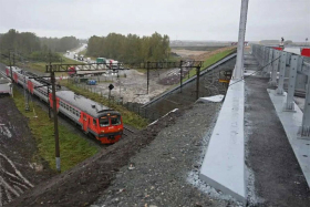 Новый путепровод на трассе Екатеринбург — Шадринск — Курган