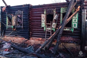 При пожаре в Юргамышском округе погиб мужчина